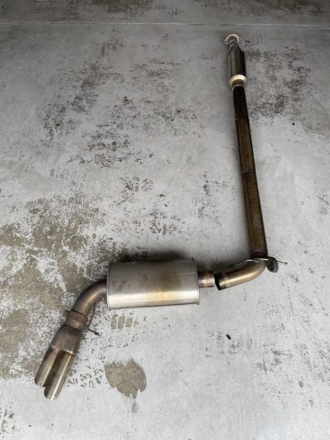 Ipd S60r cat back exhaust